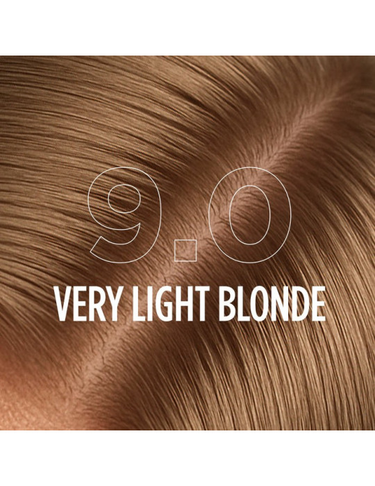 9.0 - VERY LIGHT BLONDE