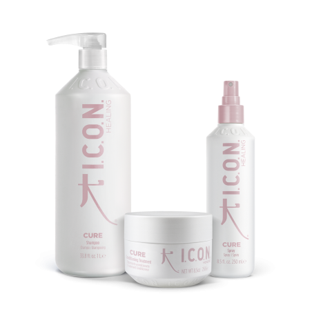 Pack Cure - Litro, Spray y Acondicionador