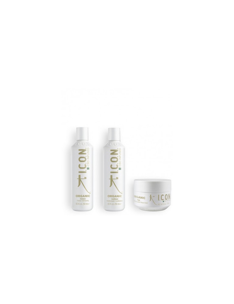 Pack Organic Tratamiento + Champú + Acondicionador
