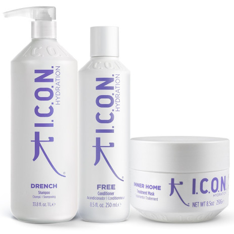 Pack Hidratación Drench 1 Litro +  Free + Inner Home